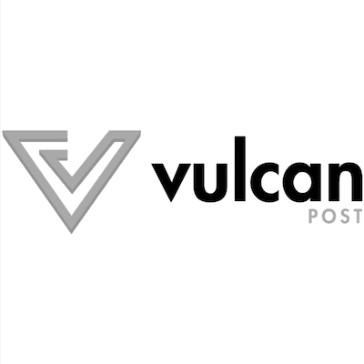 Vulcan Post Logo Greyscale