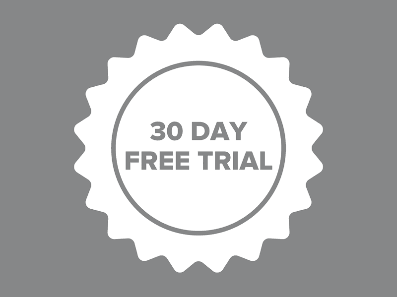 30 day trial card - think linepng